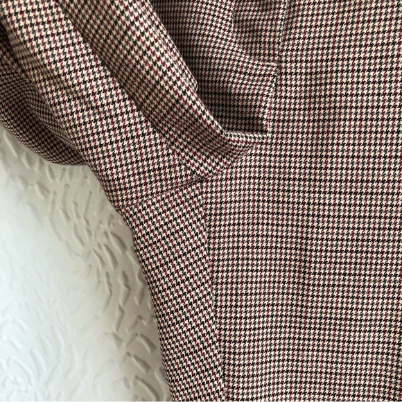 Aritzia Babaton Walker Check Pant Belted High-rise Cigarette Trouser Pant - Picture 8 of 16